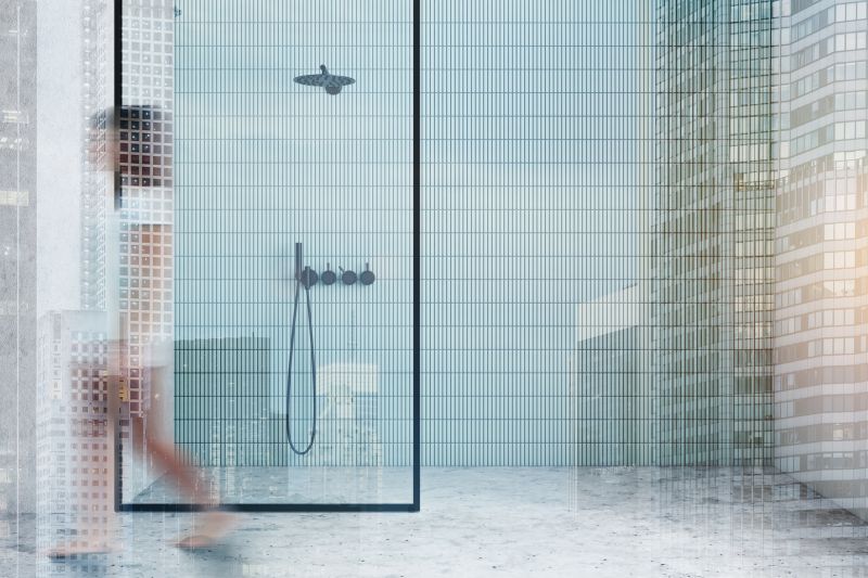 Contemporary Shower Areas